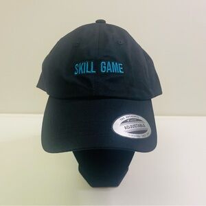 The Classic Black “Skill Game” Baseball Cap. NWOT